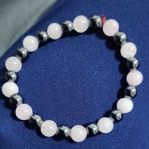Hand Crafted Heart Of Steel Bracelet